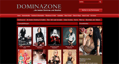 Desktop Screenshot of dominazone.de
