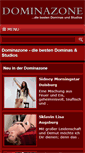 Mobile Screenshot of dominazone.de